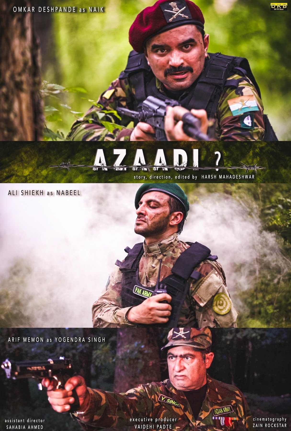 Azaadi - India Pakistan Film (2018)